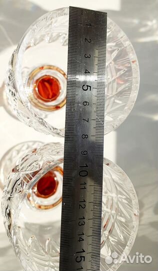 Бокалы из цветного хрусталя Олимпиада 80