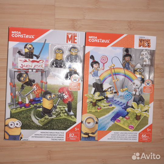 Конструктор Миньоны, Барби, Фея, Русалка