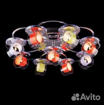 Люстра потолочная с пультом