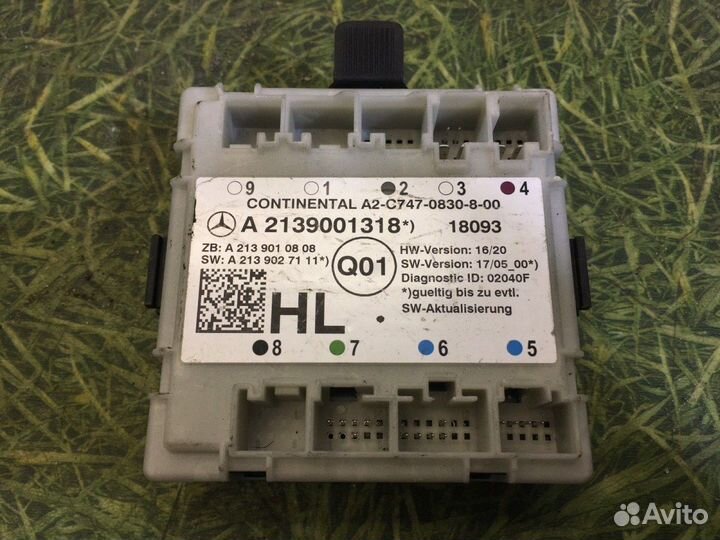 Блок двери задней левой задний левый Mercedes-Benz