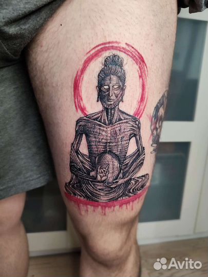 Художественная татуировка. Мини-тату. Перекрытие