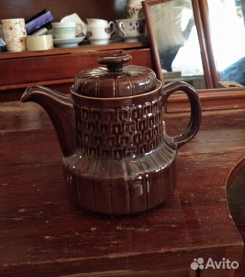 Кувшин подсолнух СССР с чашками