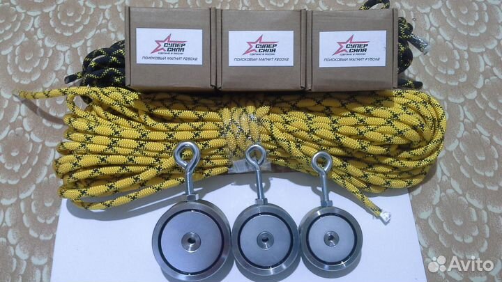 Поисковый магнит Суперсила F200x2