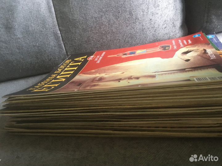 Фигурки и журналы из Тайны Богов Египта Hachette