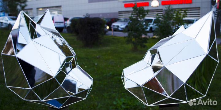 Зеркальная Маска Кошка