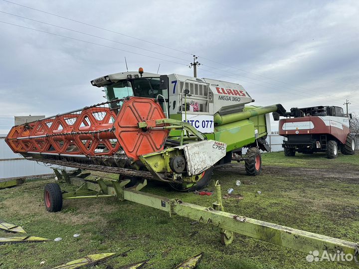 Комбайн Claas Mega 360, 2006
