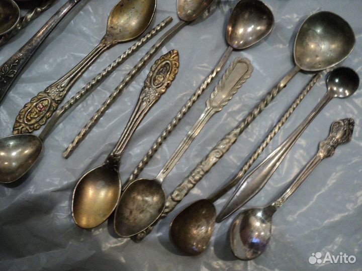 Ложки вилки СССР б-у