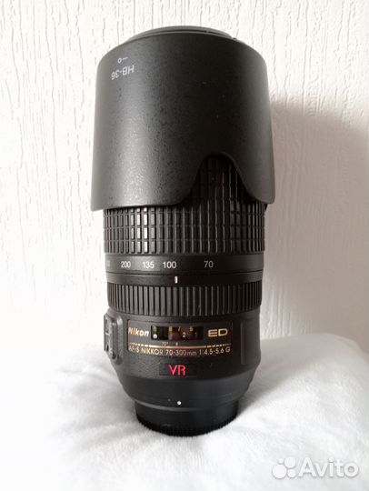 Объектив nikon af-s 70-300 VR