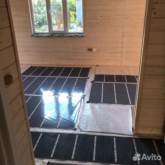 Ик Пленочный теплый пол под ламинат Rexva 6.75 м²