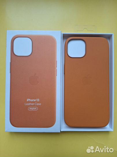 Чехол iPhone 13 Leather original