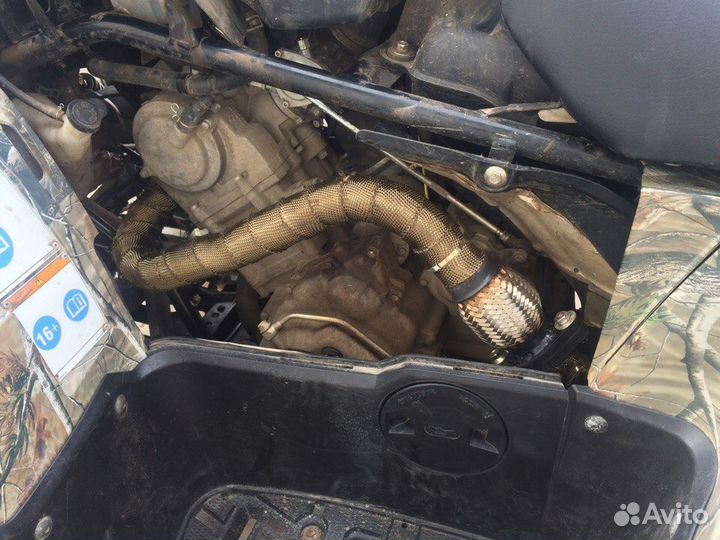 Выхлоп Yamaha Grizzly 700