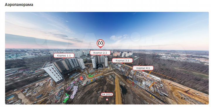 Квартира-студия, 24,7 м², 2/25 эт.