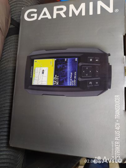 Эхолот garmin striker plus 4cv