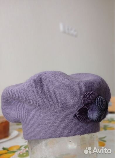 Берет женский зимний