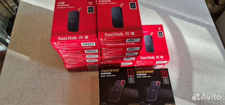 Внешний диск SanDisk Portable SSD