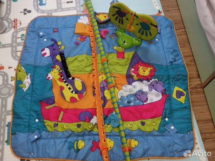 Детский музыкальный коврик tiny love