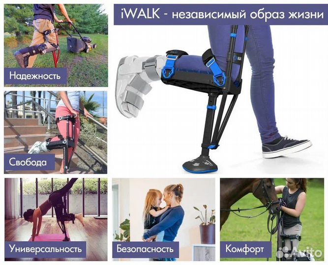 Прокат аренда костылей свободные руки iwalk