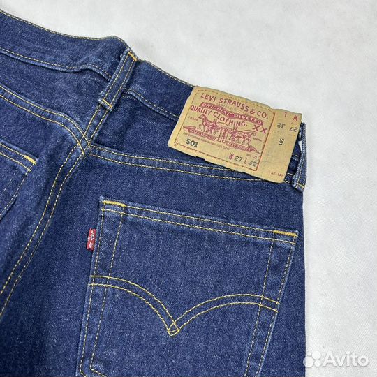 Винтажнве джинсы Levi’s 501 на болтах Made in UK