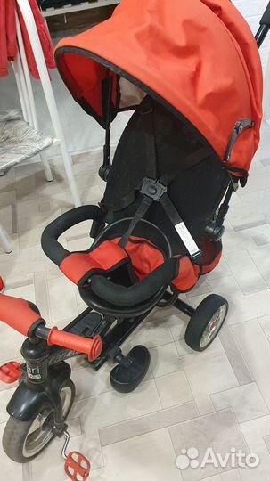 Детский велосипед с ручкой бу