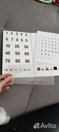 Касса букв и цифр