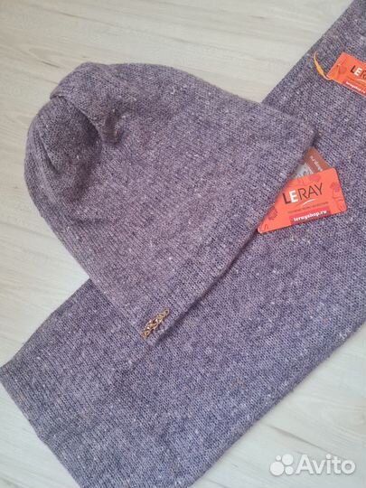 Шапка+хомут женский. Новый