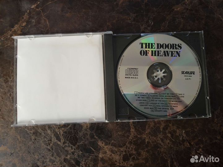 CD диски группы Doors пр-во Германия