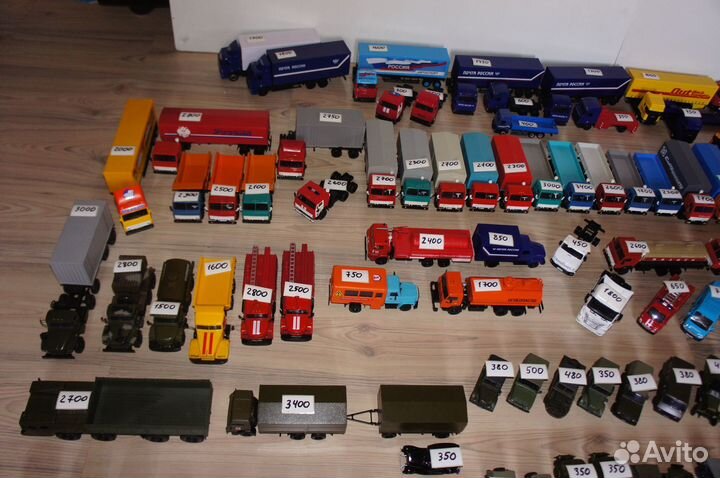 Модели машинок СССР 1:43