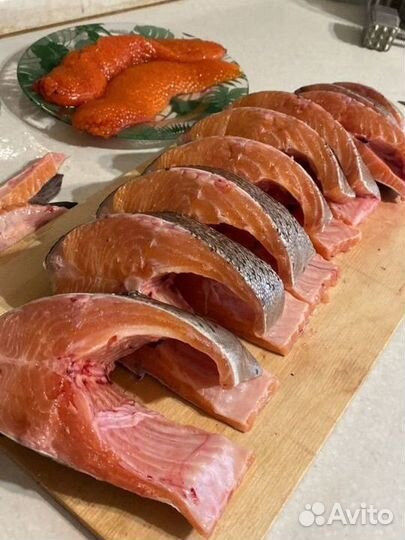 Форель икряная с вылова, бесплатно Доставка