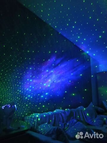Новый Ночник проектор звёздного неба Космонавт