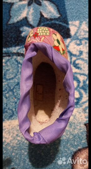 Резиновые сапоги для девочки 24 размер