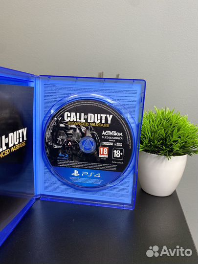 Call of duty advanced warfare ps4 диск