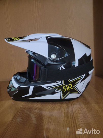 Мотошлем кроссовый