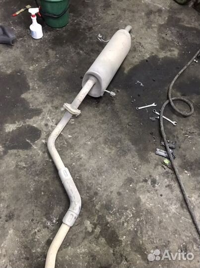 Выхлопная система kia rio 3