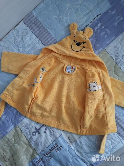 Халат Винни Пух 0-6 мес