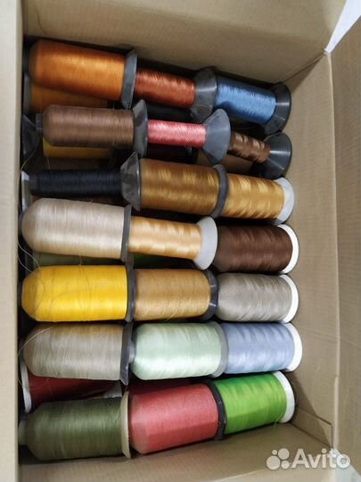 Нитки швейные бабины