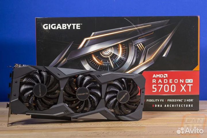 Видеокарта gigabyte rx 5700 xt 8GB