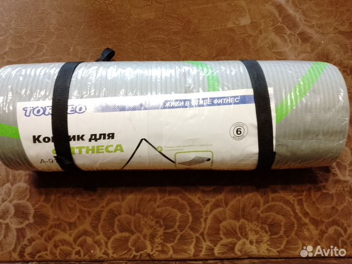 Коврик гимнастический (для фитнеса) Torneo