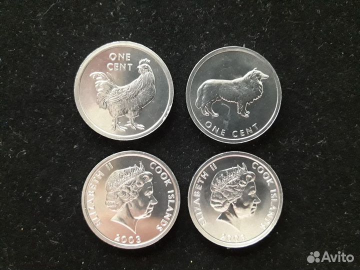 Регулярные монеты Австралии и Океании