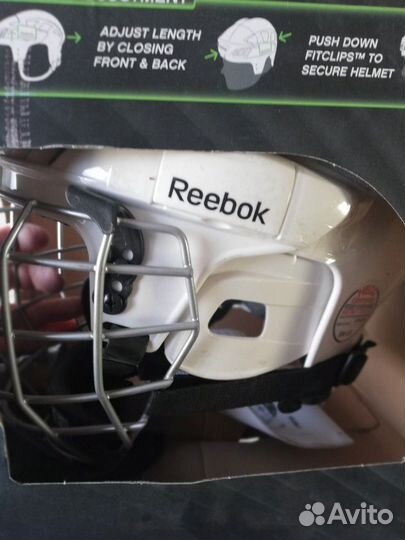 Хоккейный шлем bauer, ссм и reebok, размеры S, L