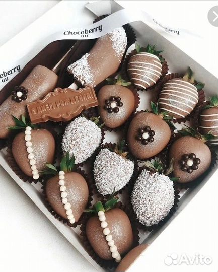 Клубника в шоколаде на день матери