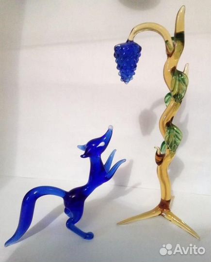 Хрустальная лиса (фигурки)