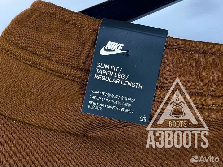 Спортивки Pants Nike Tech Fleece Brown