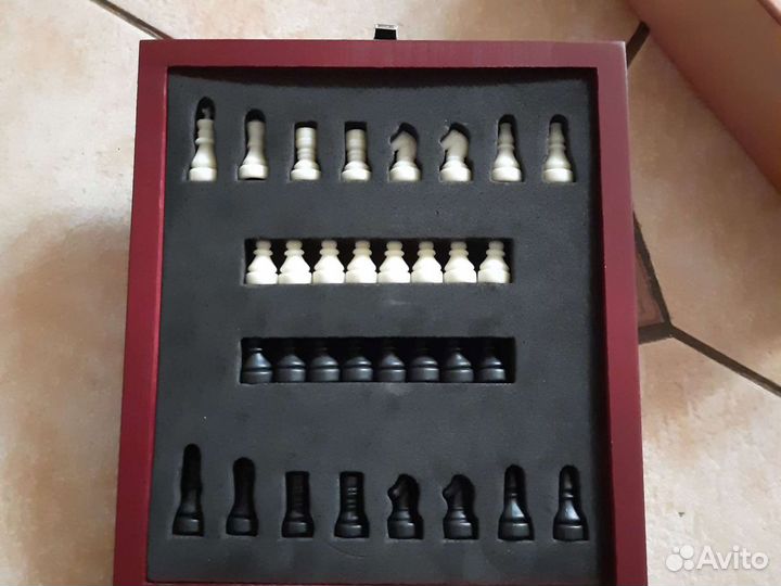 Шахматы набор для вина