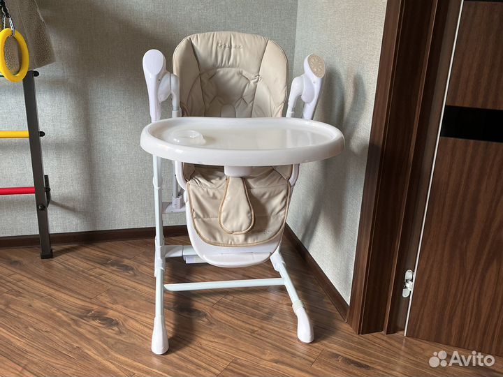Стульчик для кормления и качели Caretero 2 в 1
