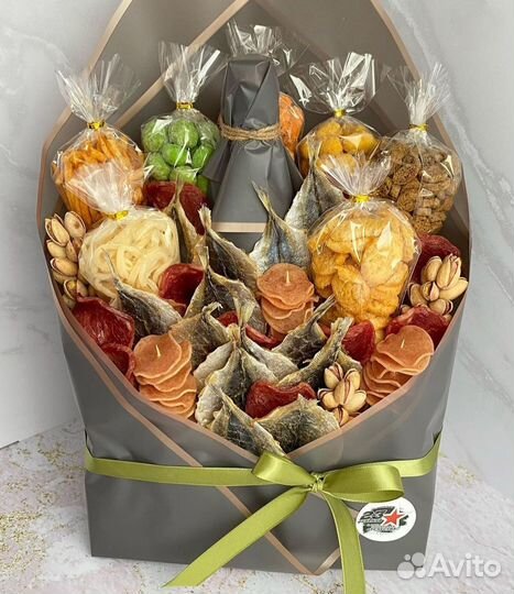 Мужские букеты съедобные