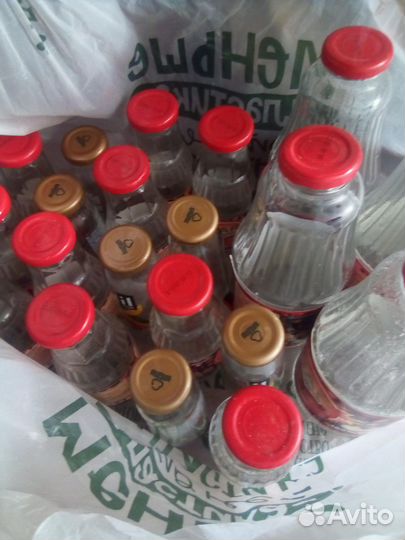 Бутылка стеклянная