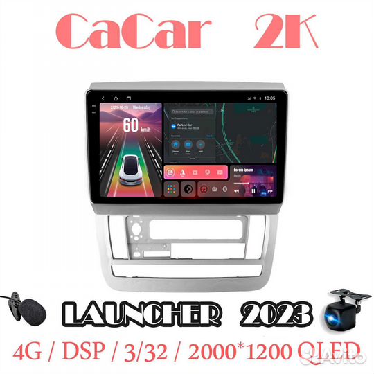 Магнитола 2К на андроиде Toyota Alphard 2002-2008