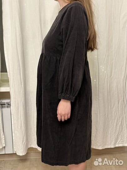 Платье вельветовое