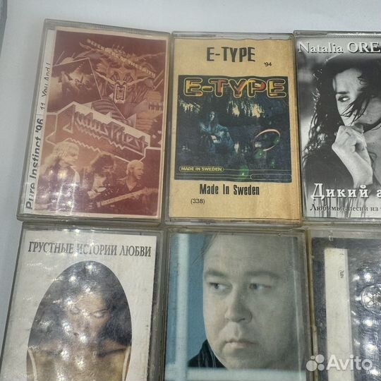 Аудиокассеты касеты 15 шт музыка СССР