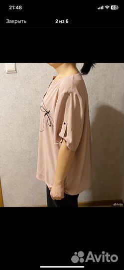 Блузка женская 56р